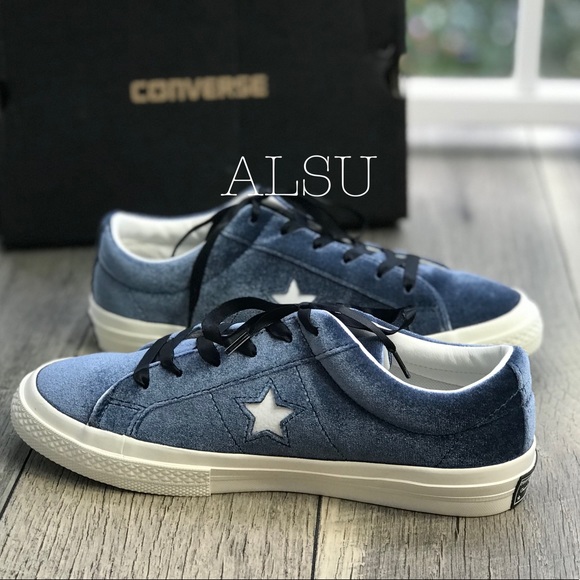 NWT Converse One Star OX Navy Egret J/W AUTHENTIC - Picture 5 of 7